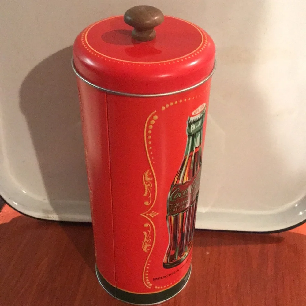 Coca-Cola Straw Holder Retro